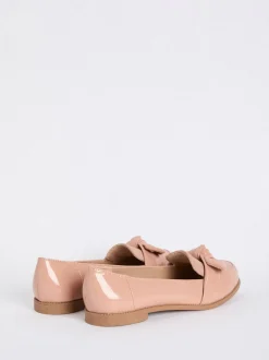 Nude - Mocassins Friends Like These Comfort nœud en cuir verni