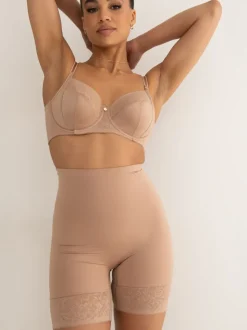 Nude - Pour Moi Effortless Tummy Control Thigh Slimmer Lingerie sculptante