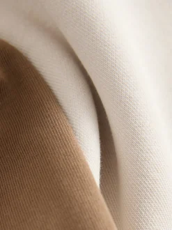 Off White écru - Ensemble sweat-shirt utilitaire et jogging super fin (3mths-7yrs)