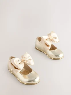 Or - Baker by Ted Baker Chaussures d'occasion Mary Jane Nœud pour filles