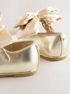 Or - Baker by Ted Baker Chaussures d'occasion Mary Jane Nœud pour filles