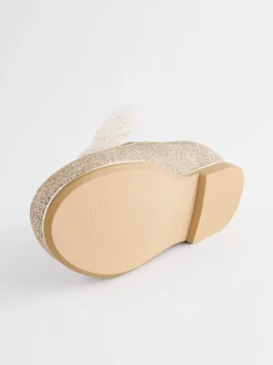 Or - Baker by Ted Baker Chaussures d'occasion Mary Jane Nœud pour filles