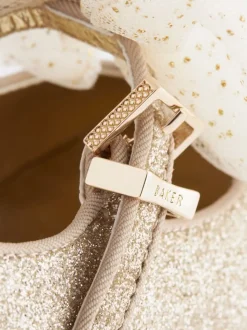 Or - Baker by Ted Baker Chaussures d'occasion Mary Jane Nœud pour filles