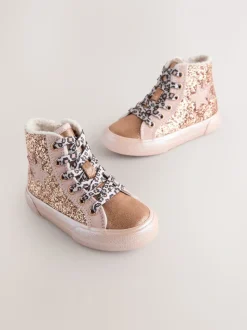 Or - Baskets hautes étoiles