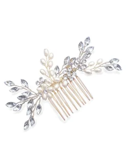 Or - Peigne Ivory & Co Pearl Shimmer Crystal