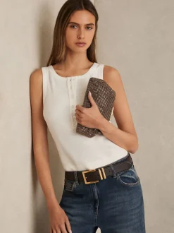 Or - Pochette à ornements Reiss Adaline