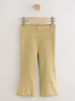 Orange automnal - Lot de 5 leggings évasés (3mois-7ans)