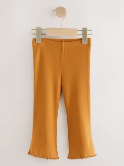 Orange automnal - Lot de 5 leggings évasés (3mois-7ans)