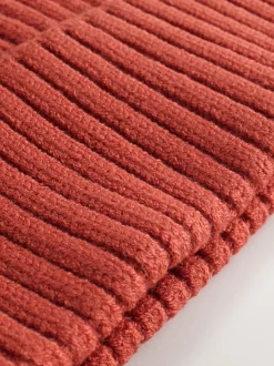 Orange citrouille - Bonnet tricoté (1-16ans)