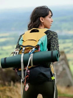 Orange color block - Sac de randonnée Next Active Sports 30 l avec housse imperméable