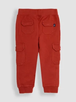 Orange rouille et bleu royal - LotJojo Maman Bébé Cargos % Cotton Survêtement 100 2