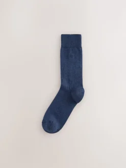 Orange/vert/bleu - Lot de 8 - Chaussettes fraîches brodées durables