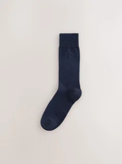 Orange/vert/bleu - Lot de 8 - Chaussettes fraîches brodées durables