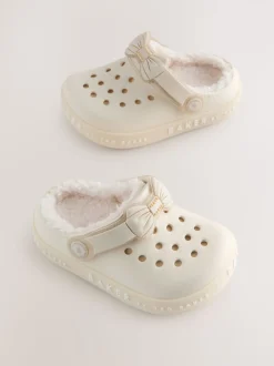 os - Chaussons sabots Baker by Ted Baker Filles doublés Borg