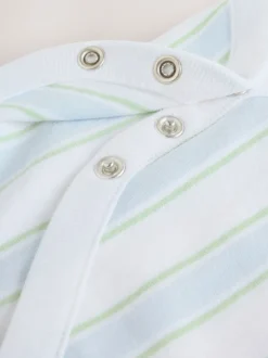 Ours bleu - Ensemble salopette et body tissé bébé (0mois-2ans)