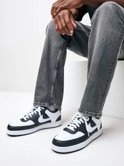 panda - Baskets basses Nike Court Vision