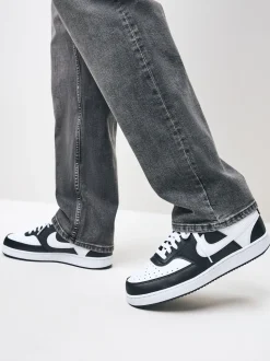 panda - Baskets basses Nike Court Vision