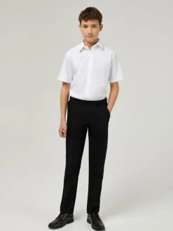 Pantalon d’école Trutex Senior Boys Slim Leg noir