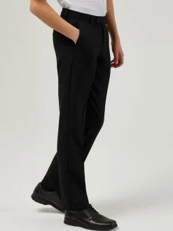 Pantalon d’école Trutex Senior Boys Slim Leg noir