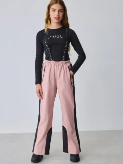 Pantalon de ski rembourré Baker by Ted Baker rose imperméable à logo