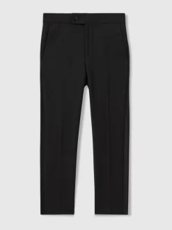 Pantalon de smoking rayé en satin Reiss Knightsbridge T