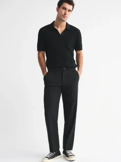 Pantalon droit décontracté Abercrombie & Fitch