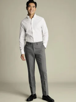 Pantalon habillé Charles Tyrwhitt en laine