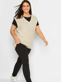 Pantalon skinny Sally stretch coupe longue grande taille