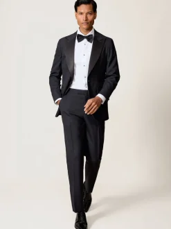 Pantalons de smoking Reiss Sinatra en jacquard de laine mélangée coupe classique