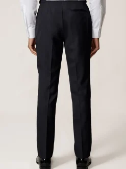 Pantalons de smoking Reiss Sinatra en jacquard de laine mélangée coupe classique