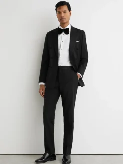 Pantalons de smoking Reiss Poker habillé en Blend de laine