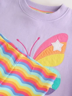 Papillon Violet lilas - Little Bird by Jools Oliver ensemble Pulls et Leggings 2 Pieces