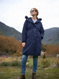 Parka de Grossesse et de portage Seraphine Premium Sub-Zero rembourrée en duvet 3en1