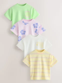 pastel - Pack T-shirt 4 (3mois-7ans)