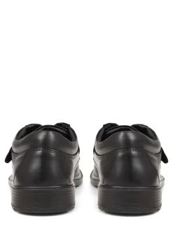 Pavers Chaussures noires à fermeture tactile en cuir