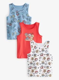 Paw Patrol - Lot de 3 débardeurs 100 % coton (1.5-8ans)