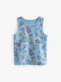 Paw Patrol - Lot de 3 débardeurs 100 % coton (1.5-8ans)