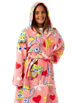 Peignoir à capuche Vanilla Underground Bob l’éponge