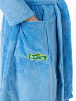 Peignoir à capuche Vanilla Underground Sesame Street Cookie Monster