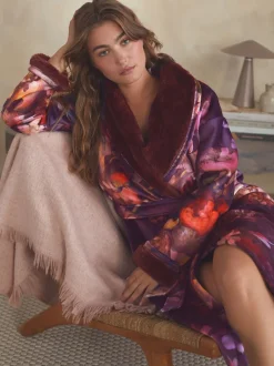 Peignoir B By Ted Baker douillet bordeaux