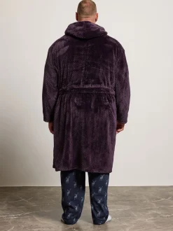 Peignoir BadRhino Big & Tall texturé à capuche