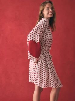 Peignoir court Rockett St George Cœurs