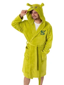 Peignoir de bain Vanilla Underground Shrek à capuche