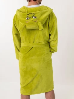 Peignoir de bain Vanilla Underground Shrek à capuche