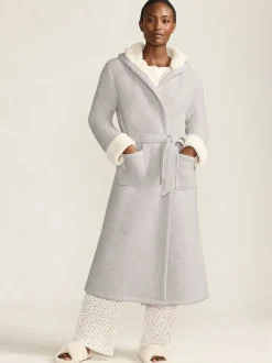 Peignoir douillet Lands' End gaufré en peau de mouton