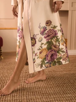 Peignoir Gamme longue Laura Ashley Uffington Roses