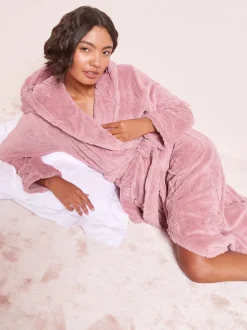 Peignoir maxi Friends Like These à nœud