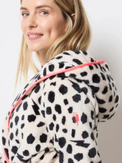 Peignoir SCAMP & DUDE Cheetah & Lightning Bolt