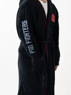 Peignoir Vanilla Underground Foo Fighters à capuche