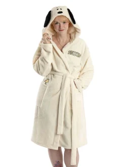 Peignoir Vanilla Underground Peanuts Snoopy à capuche
